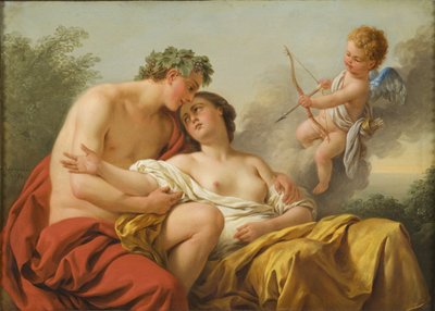 Bacchus und Ariadne, 1768 von Louis Jean François Lagrenée